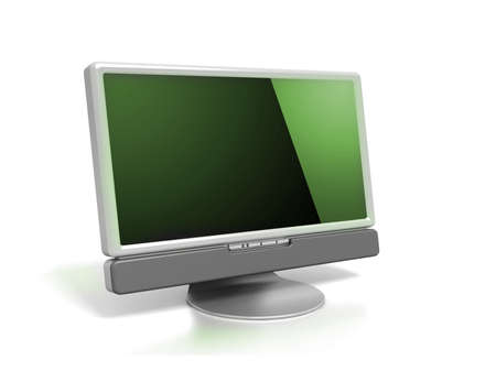 LCD monitorの写真素材
