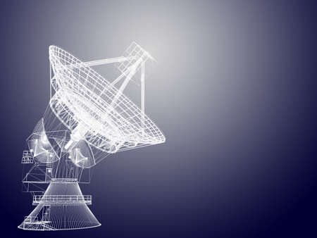 Satellite dish の写真素材
