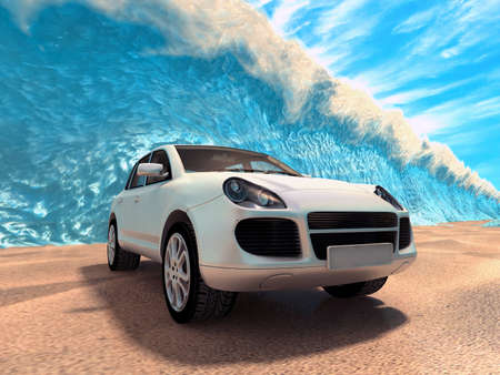 Super carの写真素材