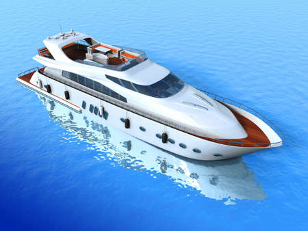 Luxury Yachtの写真素材