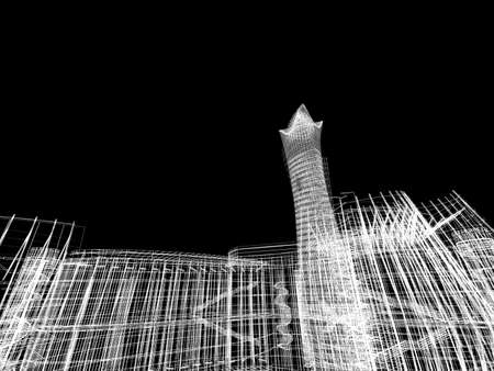 Abstract architectureの写真素材