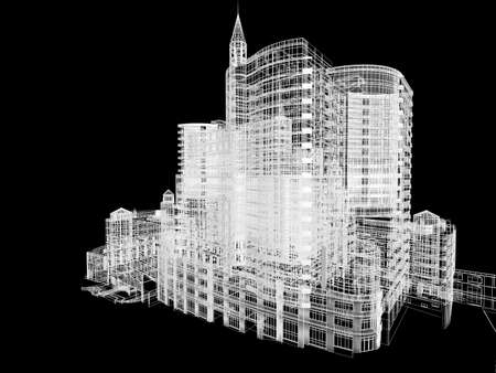 Abstract architectureの写真素材