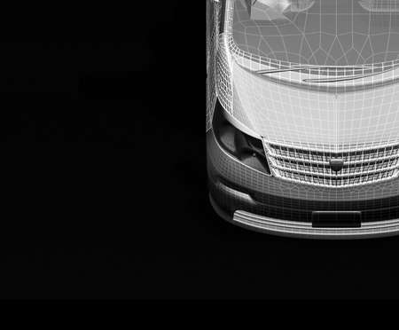 Car modelの写真素材