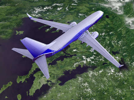 Airplaneの写真素材