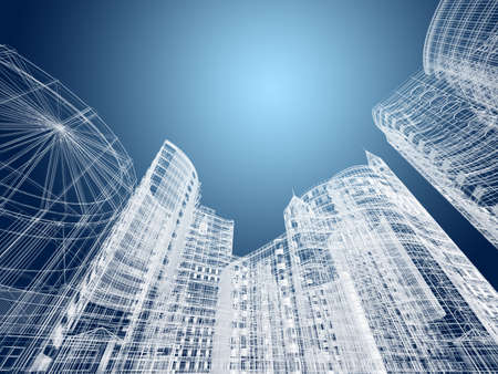 Abstract architecture の写真素材