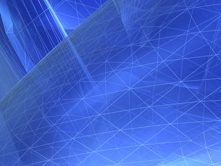 blue abstract compositionの写真素材