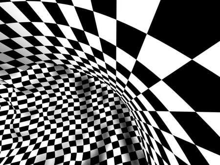 Checkered texture 3d backgroundの写真素材