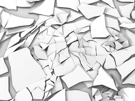 cracked surfaceの写真素材