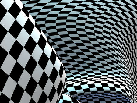 checkered texture 3d background