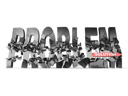 Solution breaks a problem