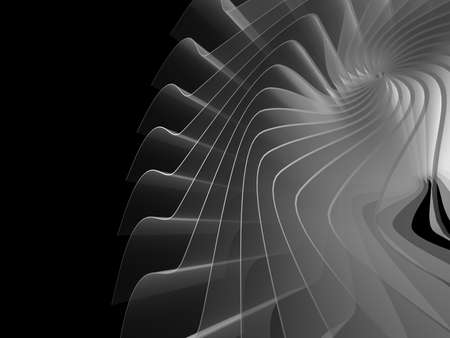 Abstract background with turbulences