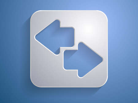 Vector icon arrow illustrationのイラスト素材