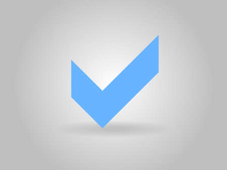 Flat icon of check boxのイラスト素材