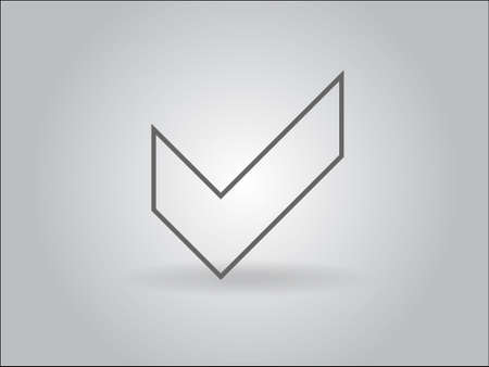Flat icon of check boxのイラスト素材