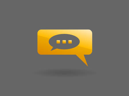 chatting iconのイラスト素材