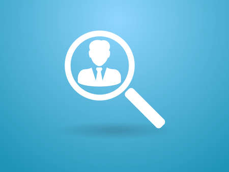 find contact iconのイラスト素材