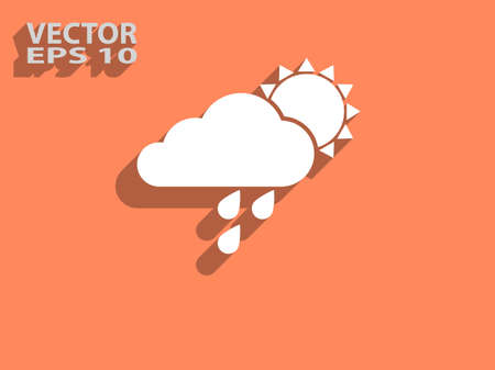 weather iconのイラスト素材