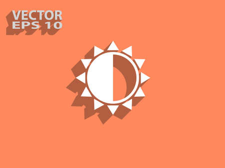 Brightness iconのイラスト素材