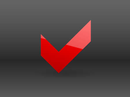 Flat icon of check boxのイラスト素材