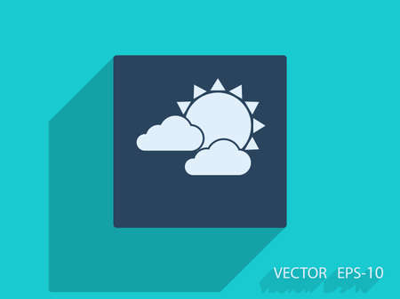 weather iconのイラスト素材