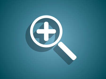 Zoom  iconのイラスト素材