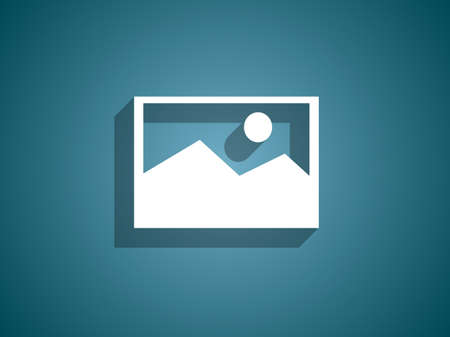 Nature photo iconのイラスト素材