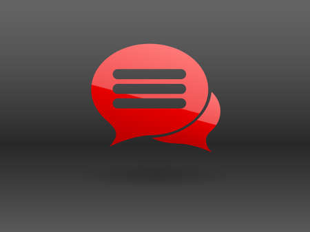 chatting iconのイラスト素材