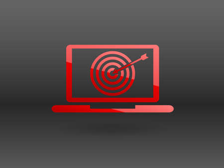 SEO iconのイラスト素材