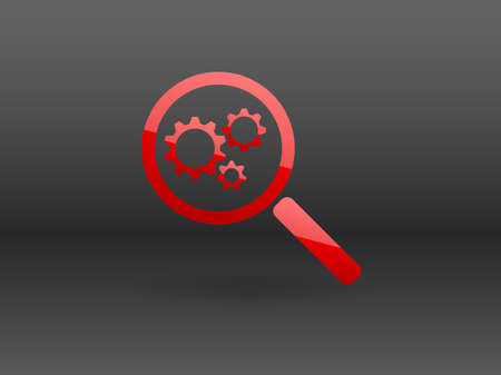 SEO iconのイラスト素材