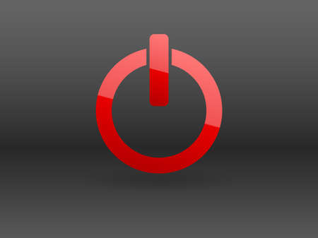 Flat icon of powerのイラスト素材