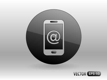 Mobile mailのイラスト素材
