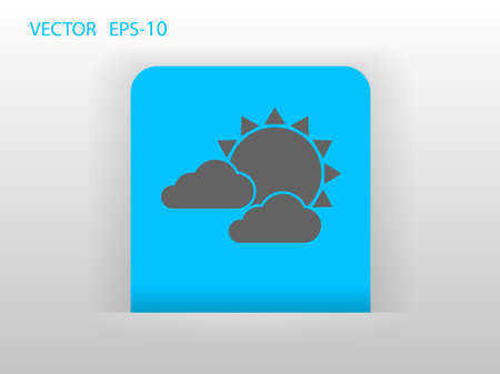 weather iconのイラスト素材