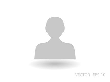 Flat icon of businessmanのイラスト素材