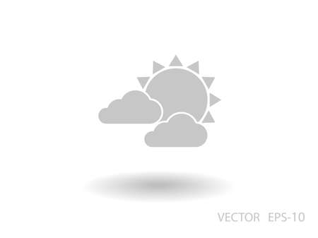 weather iconのイラスト素材