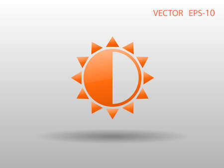 Brightness iconのイラスト素材