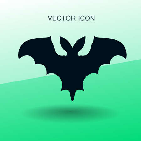 flying bat vector illustrationのイラスト素材