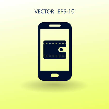 Online shopping icon. vector illustrationのイラスト素材