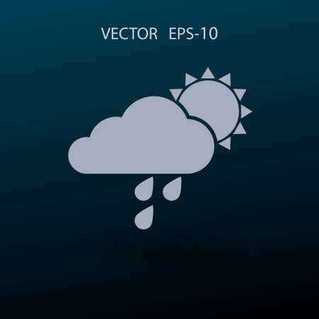 weather icon. vector illustrationのイラスト素材