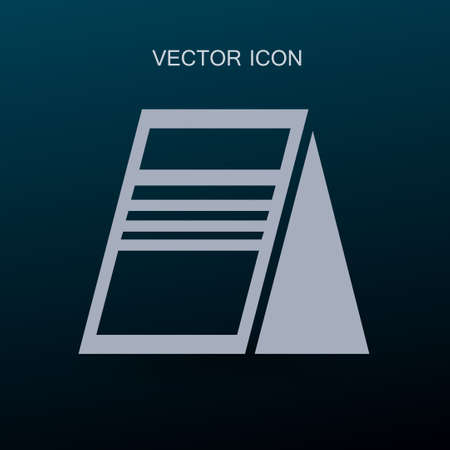Outdoor advertising vector pictureのイラスト素材