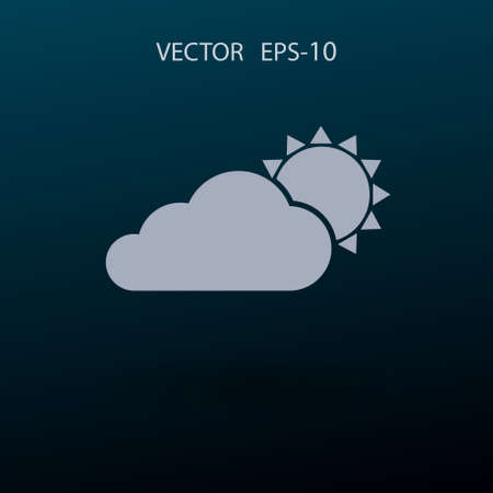 weather icon. vector illustrationのイラスト素材