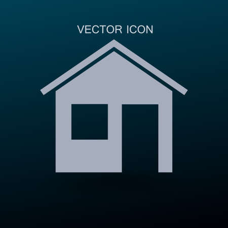 Cottage icon vector illustrationのイラスト素材