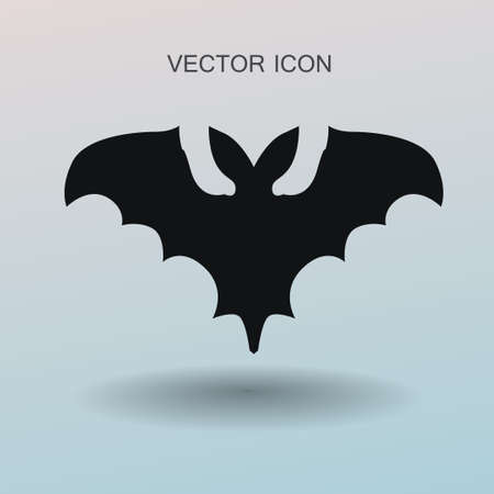 flying bat vector illustrationのイラスト素材