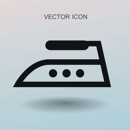 steam iron icon vector illustrationのイラスト素材