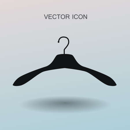 Hanger for clothes icon. vector illustrationのイラスト素材
