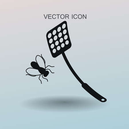 fly swatter icon vector illustrationのイラスト素材