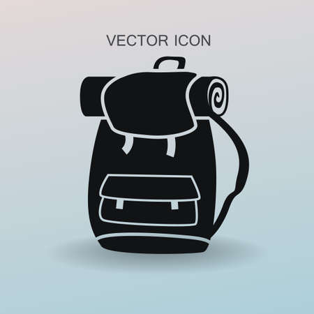 Backpack vector illustrationのイラスト素材