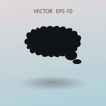 Flat  icon of a communication. vector illustrationのイラスト素材
