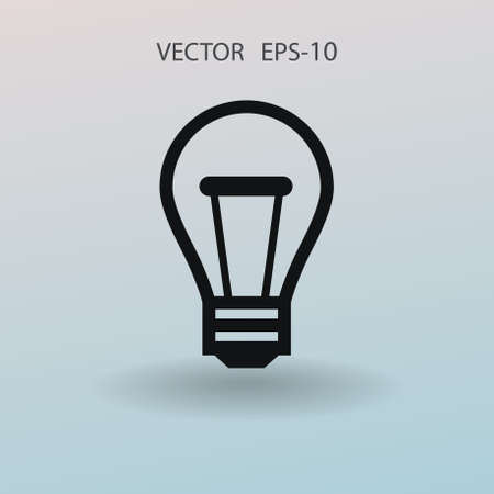 Flat icon of idea. vector illustrationのイラスト素材