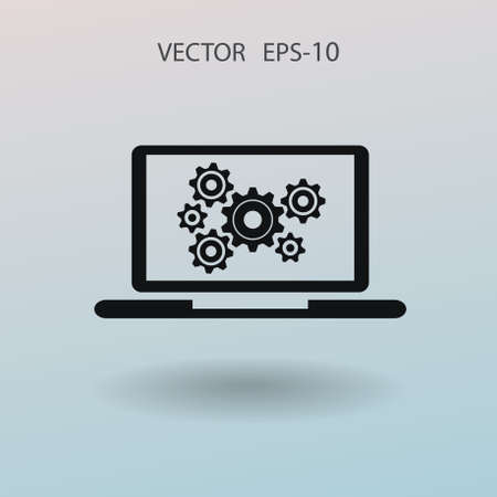 SEO icon. vector illustrationのイラスト素材