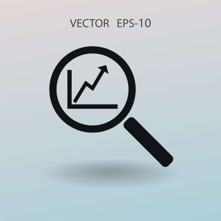 SEO icon. vector illustrationのイラスト素材